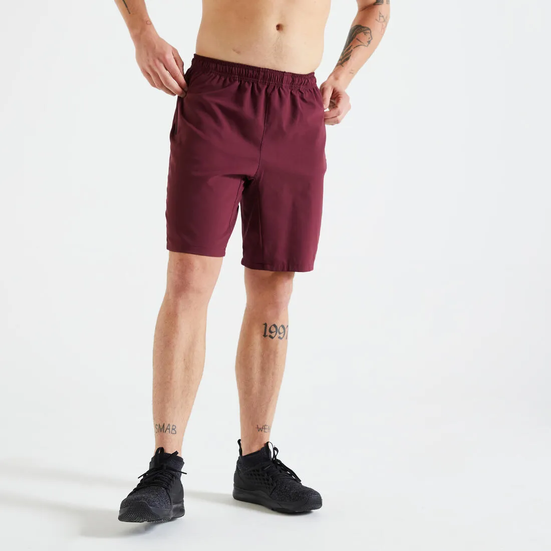 Fitness Shorts with Zip Pockets