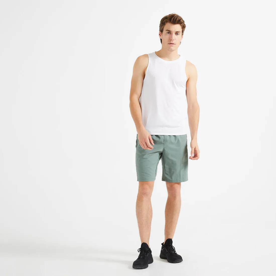 Fitness Shorts with Zip Pockets