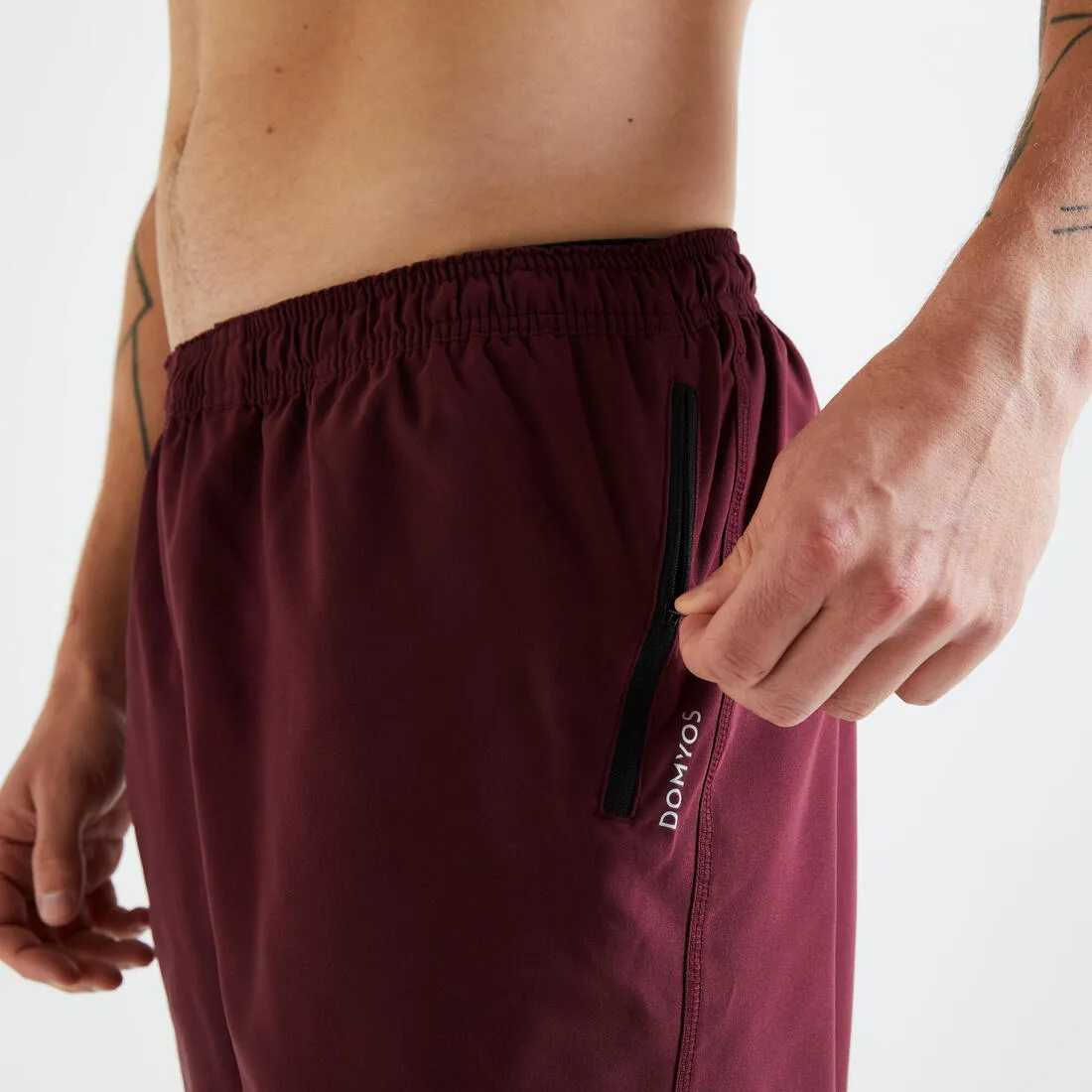 Fitness Shorts with Zip Pockets