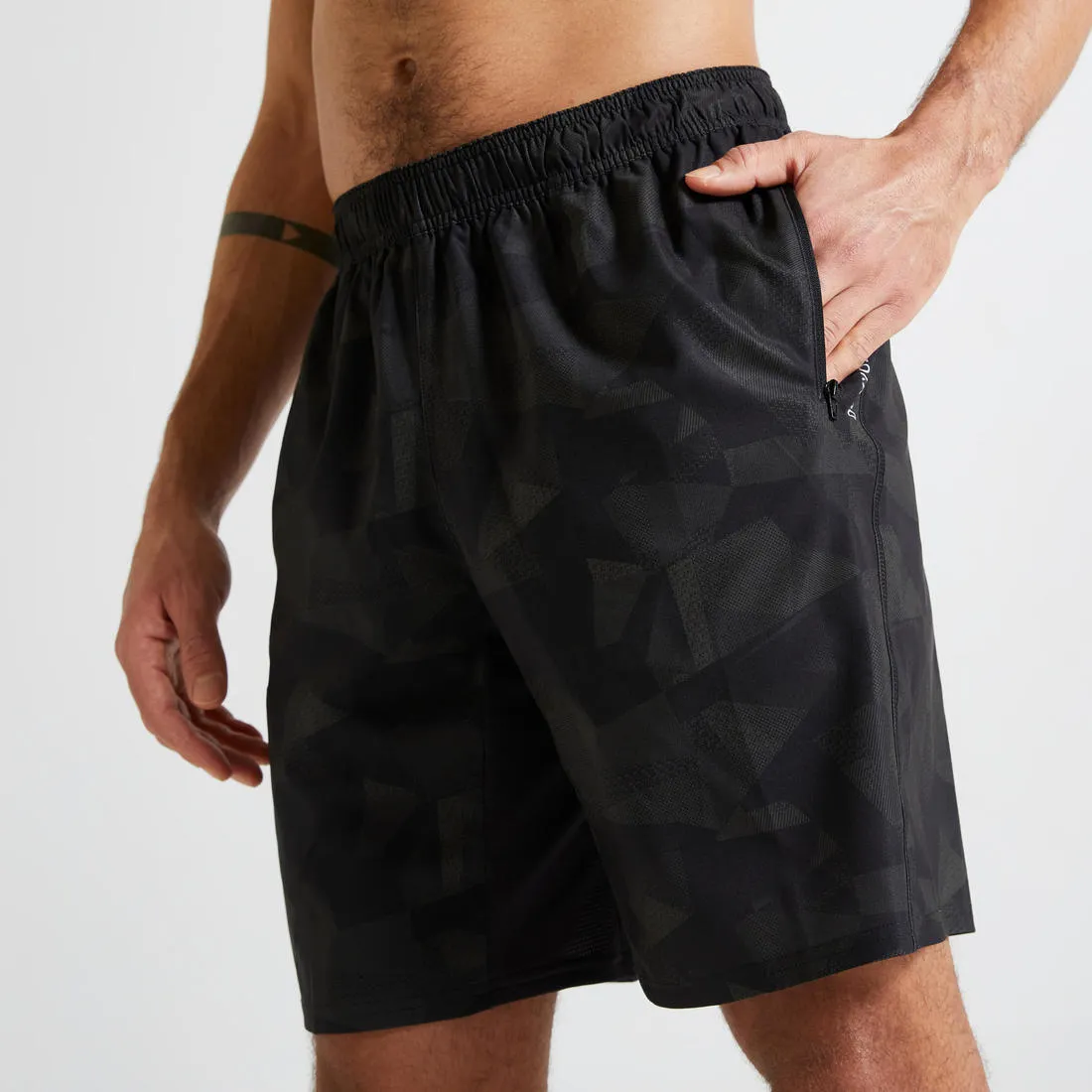 Fitness Shorts with Zip Pockets