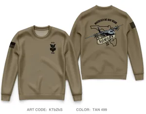 Fleet Logostics Support Squadron 62 (VR-62) Core Men's Crewneck Performance Sweatshirt - KTbZkS