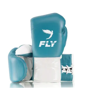 FLY SUPERLACE LIGHTNING-AQUA/WHITE