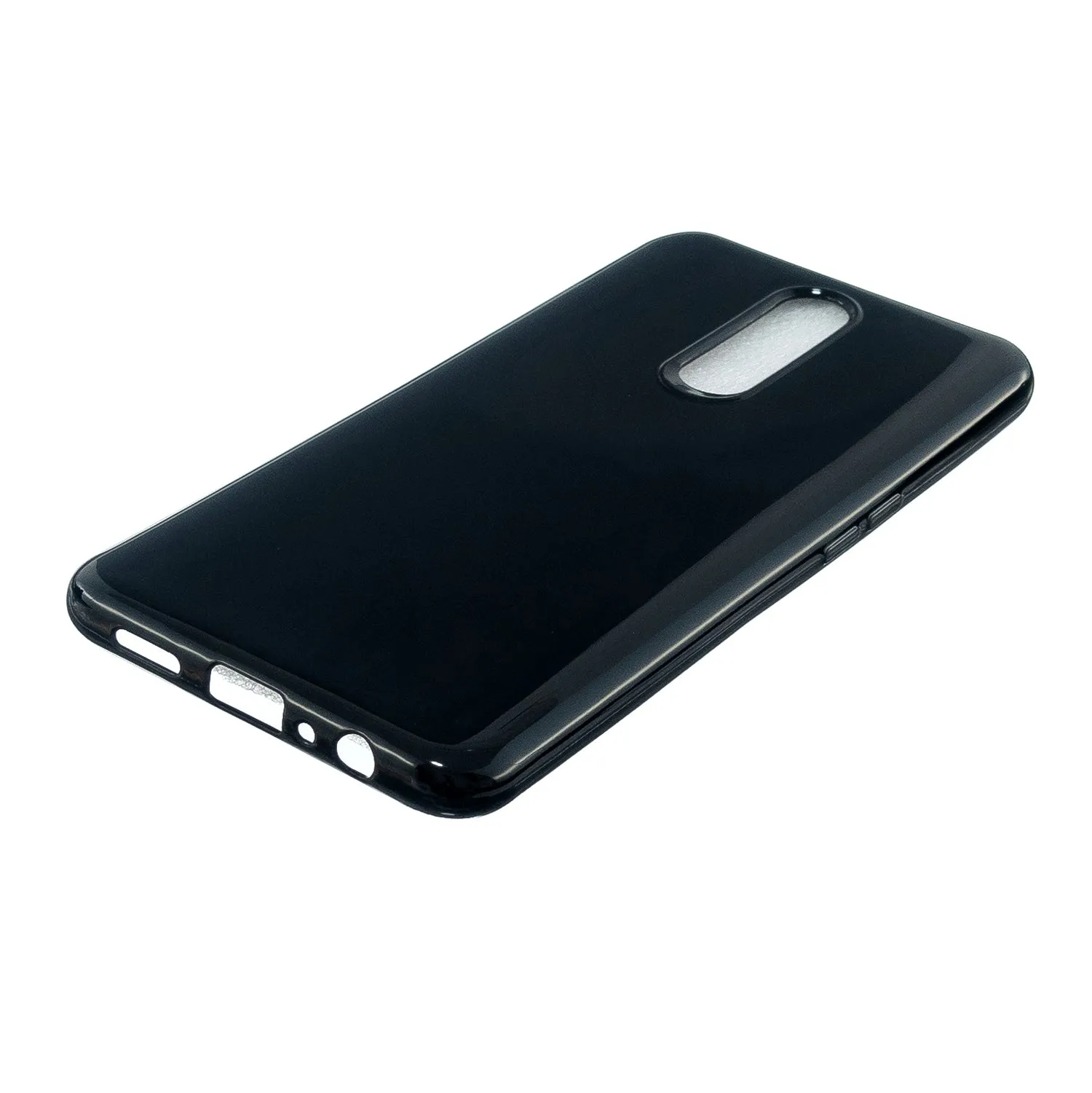 For OPPO F11/F11 Pro Cellphone Cover Glossy TPU Simple Profile Bumper Protective Mobile Phone Case Milk white