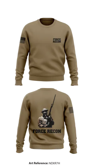 Force Recon Store 1 Core Men's Crewneck Performance Sweatshirt - nDXR7H