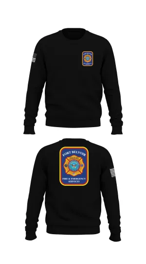 Fort Belvoir Fire & Emergency Services  Store 1 Core Men's Crewneck Performance Sweatshirt - 51052177238