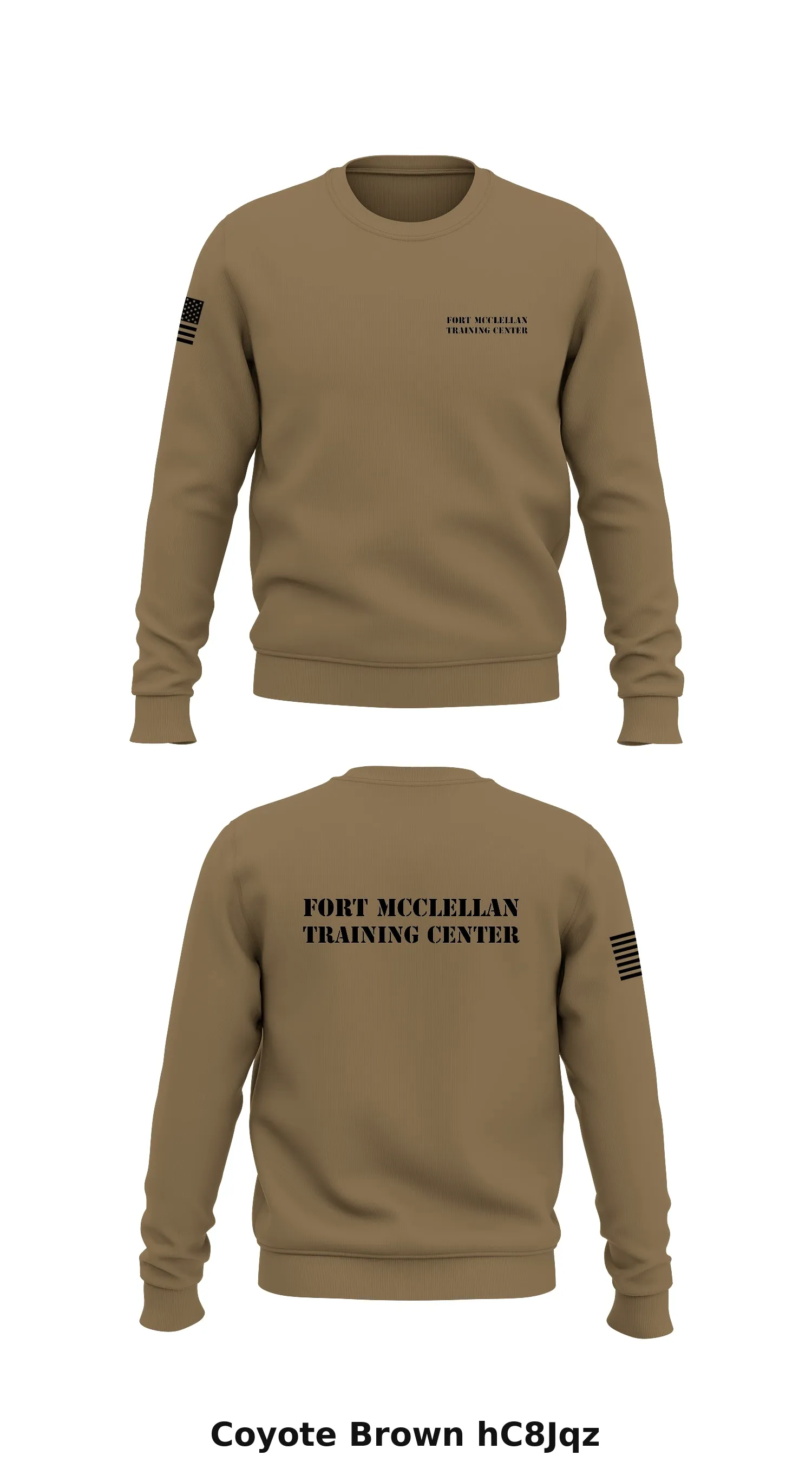 Fort McClellan Training Center Store 1 Core Men's Crewneck Performance Sweatshirt - hC8Jqz