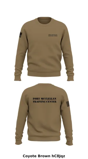 Fort McClellan Training Center Store 1 Core Men's Crewneck Performance Sweatshirt - hC8Jqz