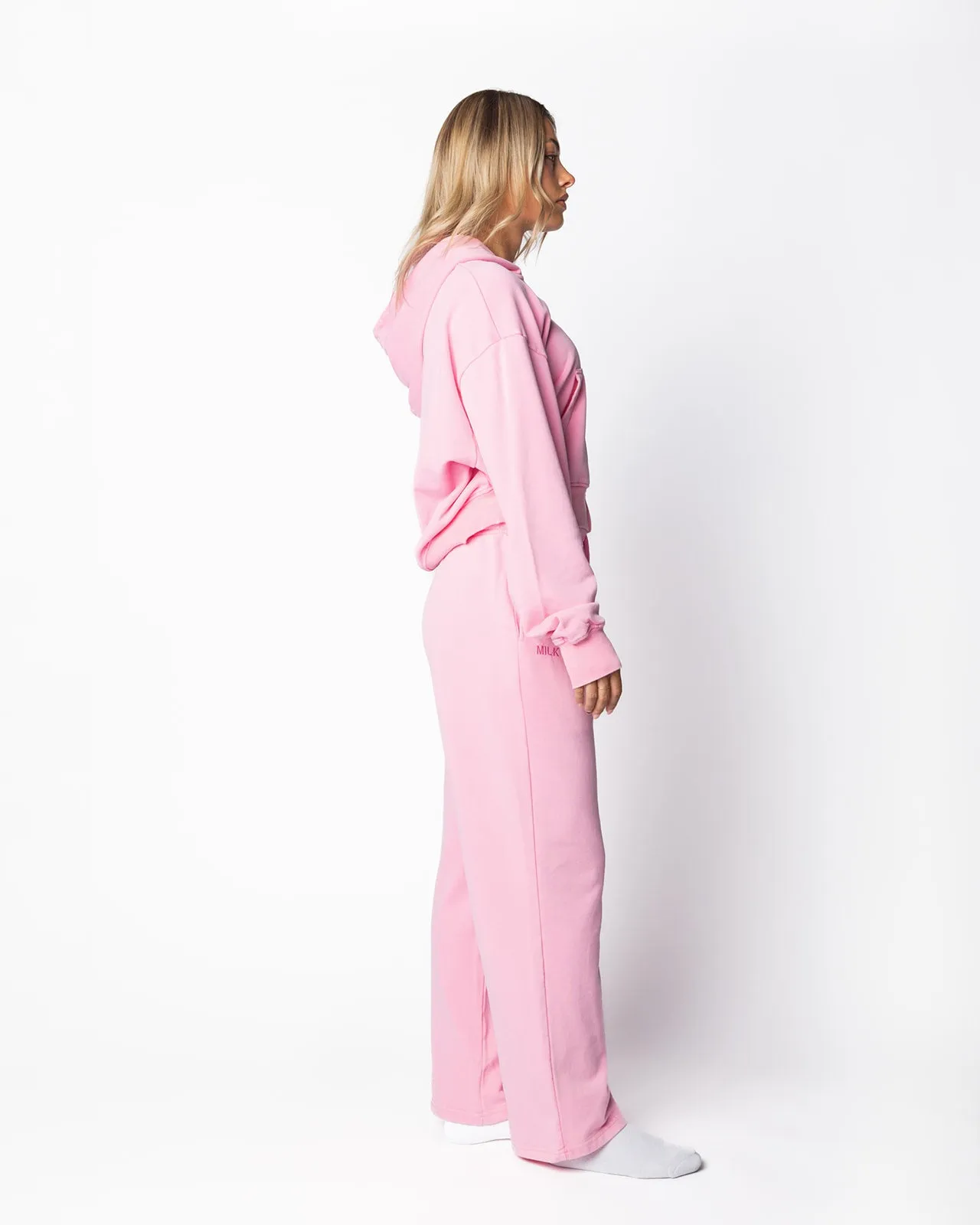 French Terry Cropped Zip-Final Sale