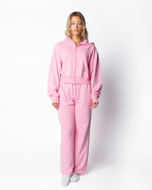 French Terry Cropped Zip-Final Sale