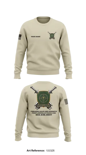 Frontliners  Store 1 Core Men's Crewneck Performance Sweatshirt - hLuYZ5