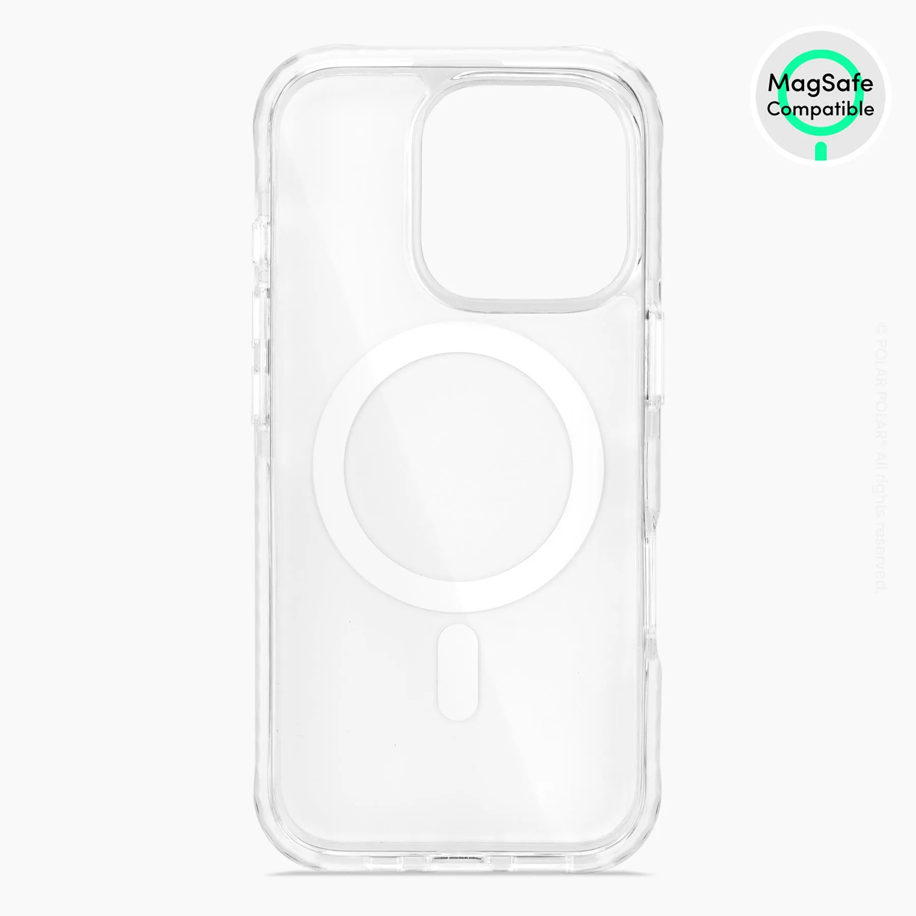 Fujisan Blue - iPhone 16 Pro Clear Bumper MagSafe Case
