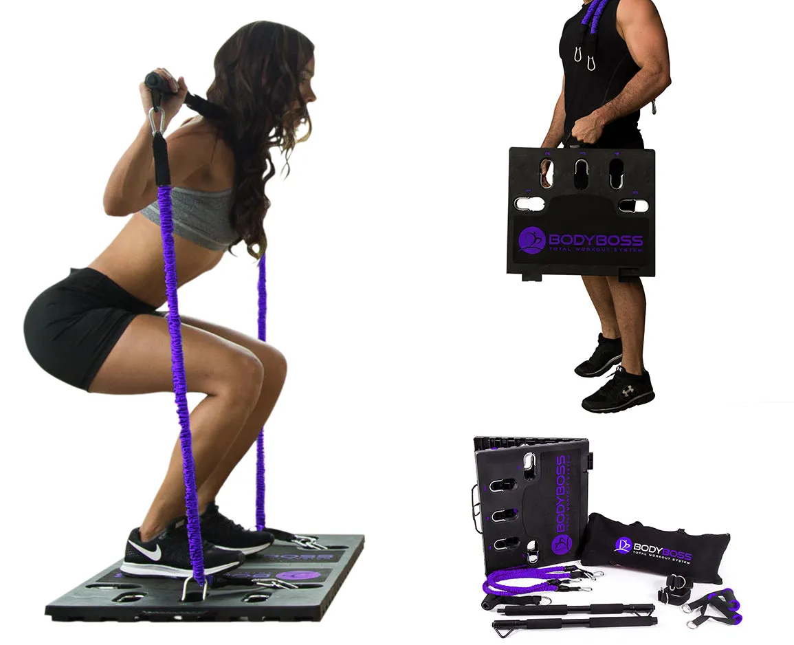Full Portable Home Gym Workout Package   Resistance Bands