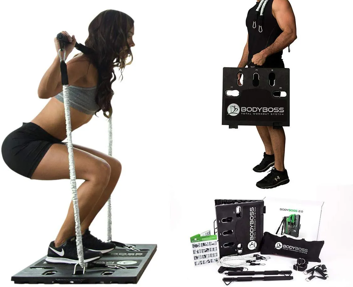 Full Portable Home Gym Workout Package   Resistance Bands
