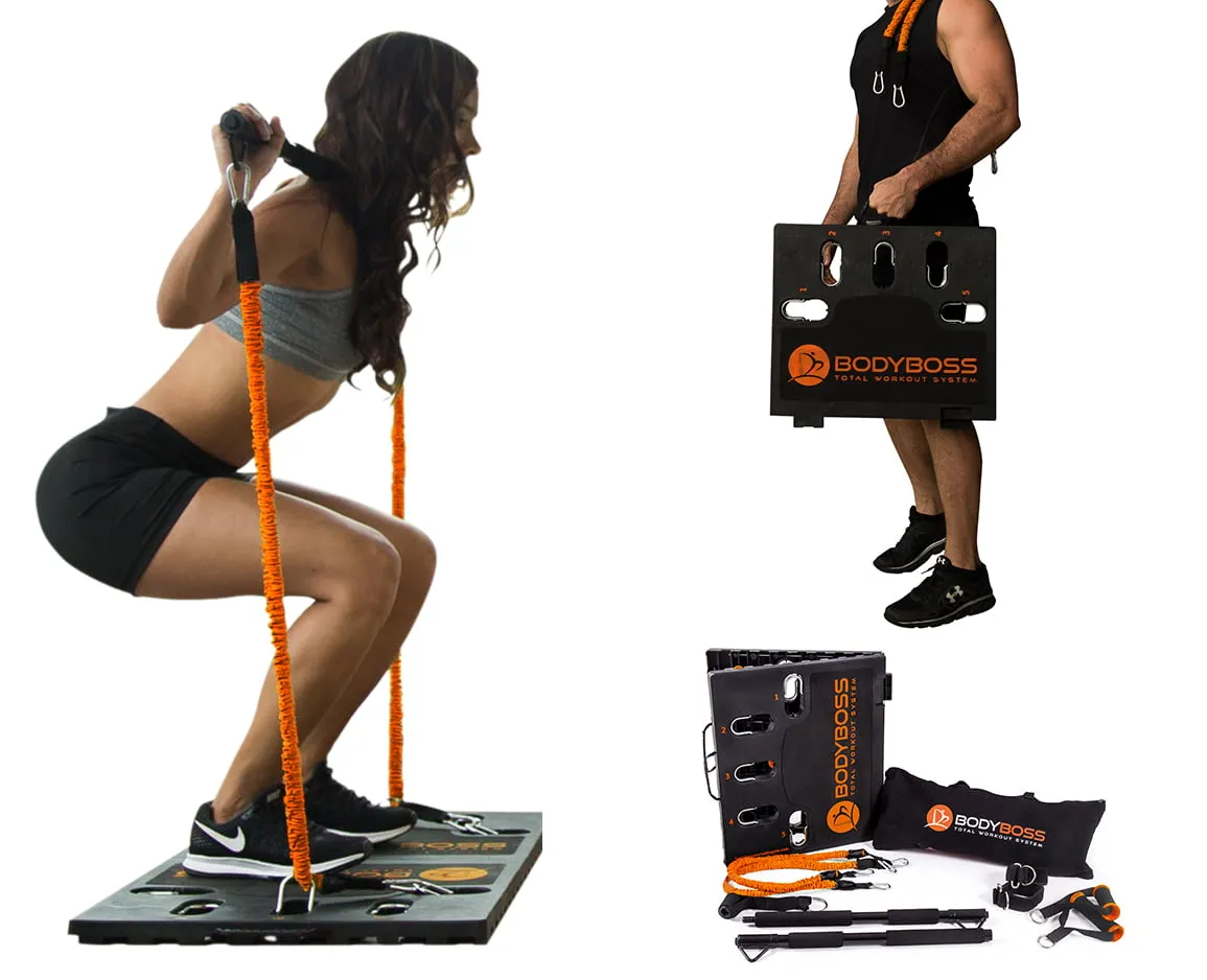 Full Portable Home Gym Workout Package   Resistance Bands