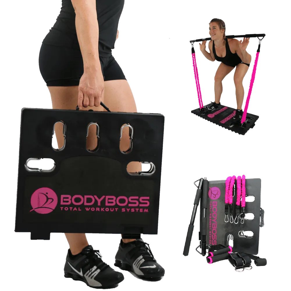 Full Portable Home Gym Workout Package   Resistance Bands