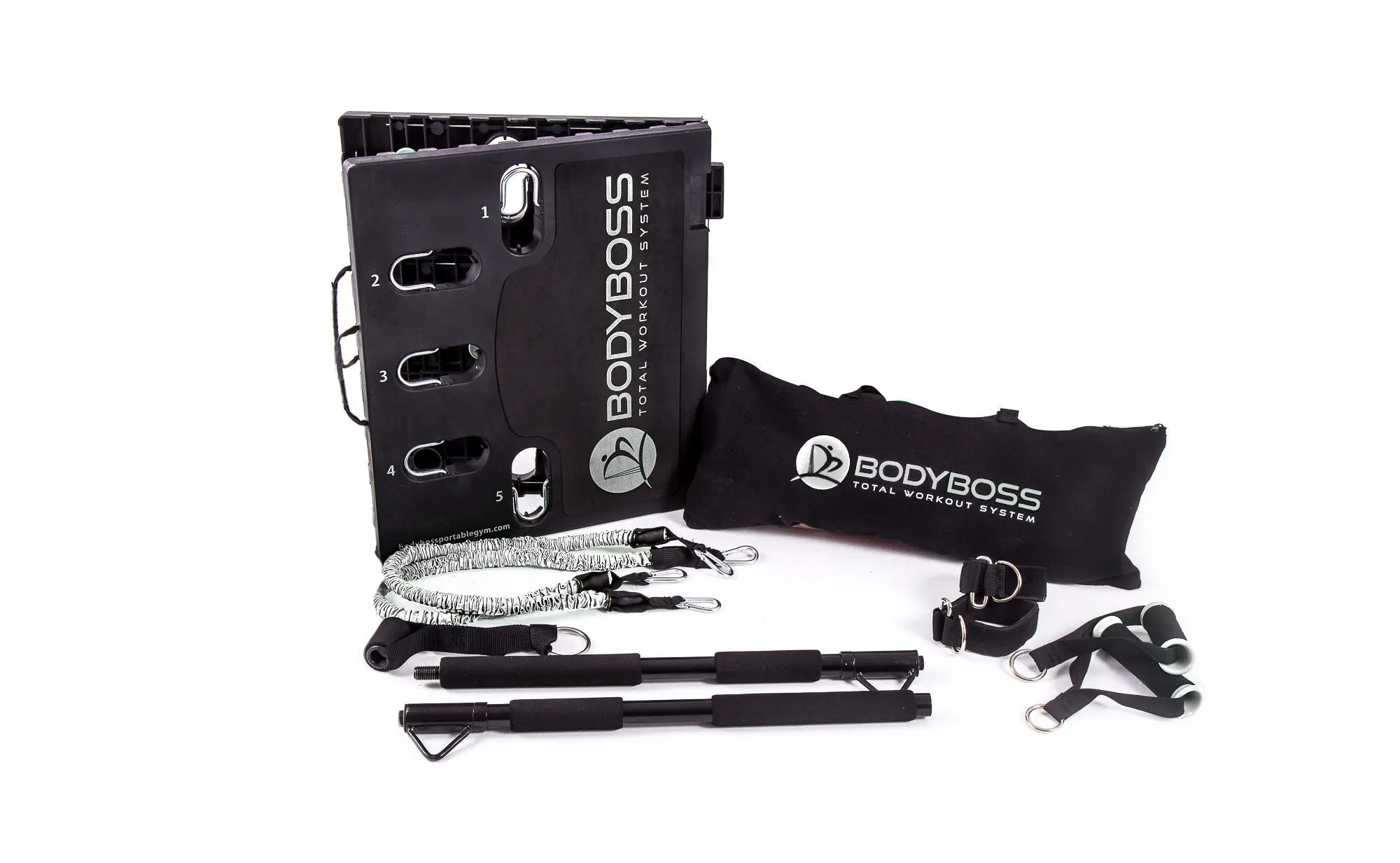 Full Portable Home Gym Workout Package   Resistance Bands