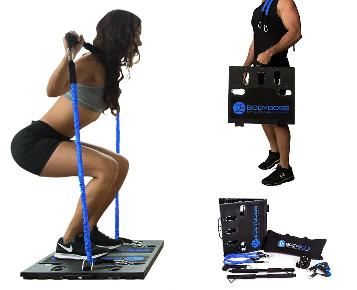 Full Portable Home Gym Workout Package   Resistance Bands