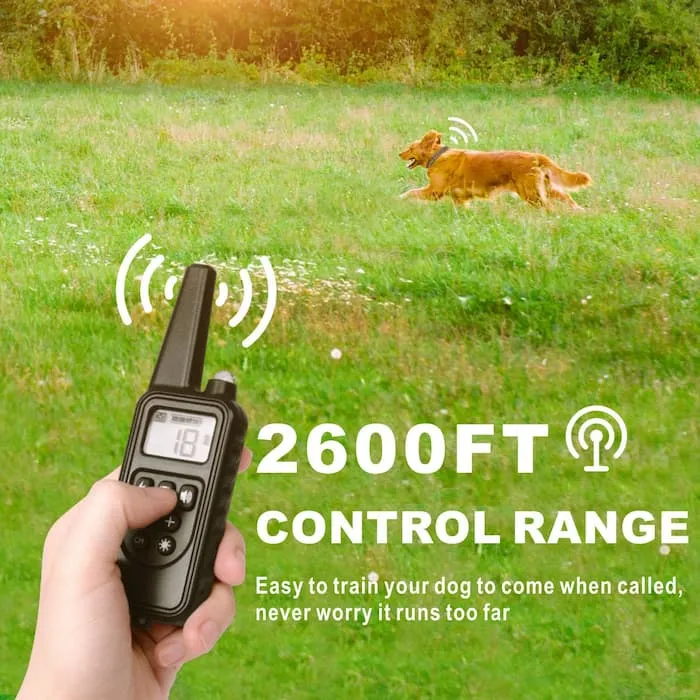 [FunTrainer ] Dog Training Collar with Remote for 2 Dogs