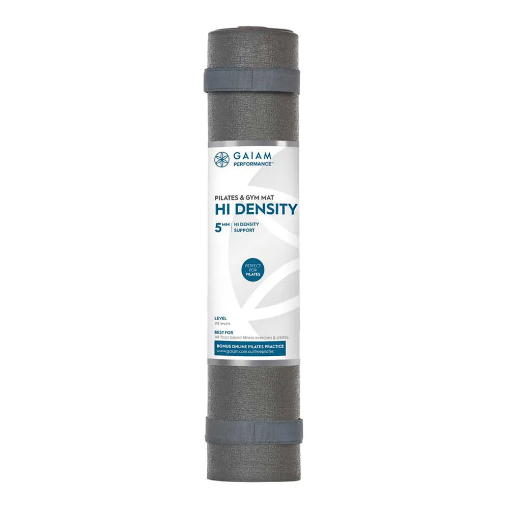 Gaiam Performance Hi Density Floor/Pilates 5mm Mat