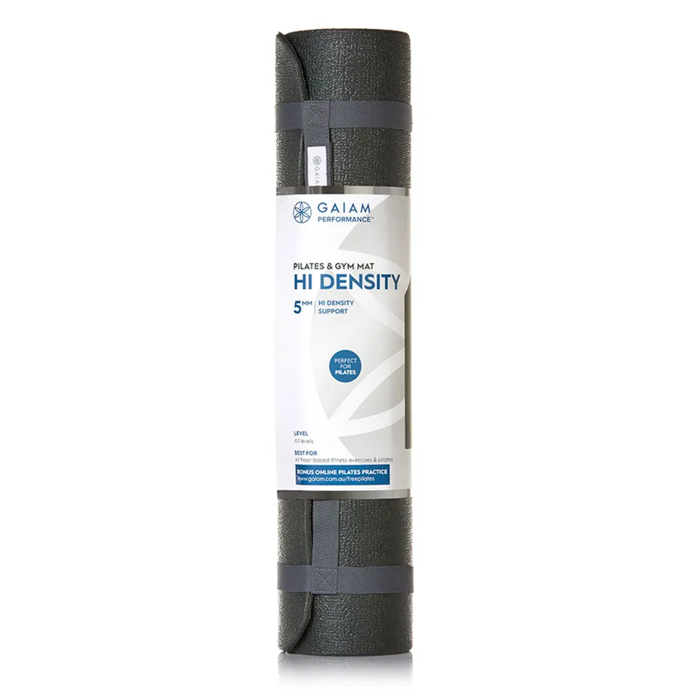 Gaiam Performance Hi Density Floor/Pilates 5mm Mat