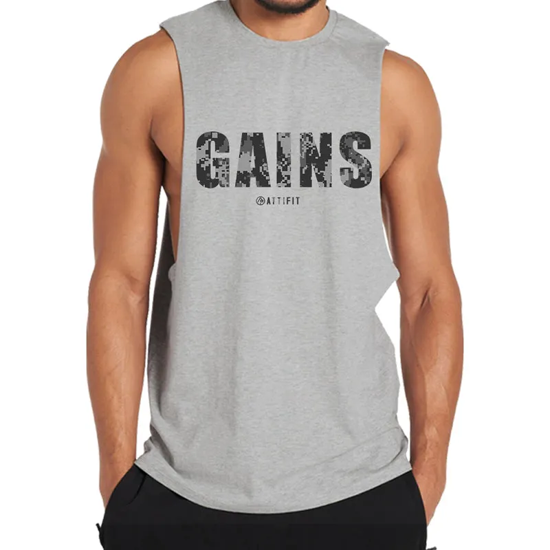 Gains Graphic Tank Top