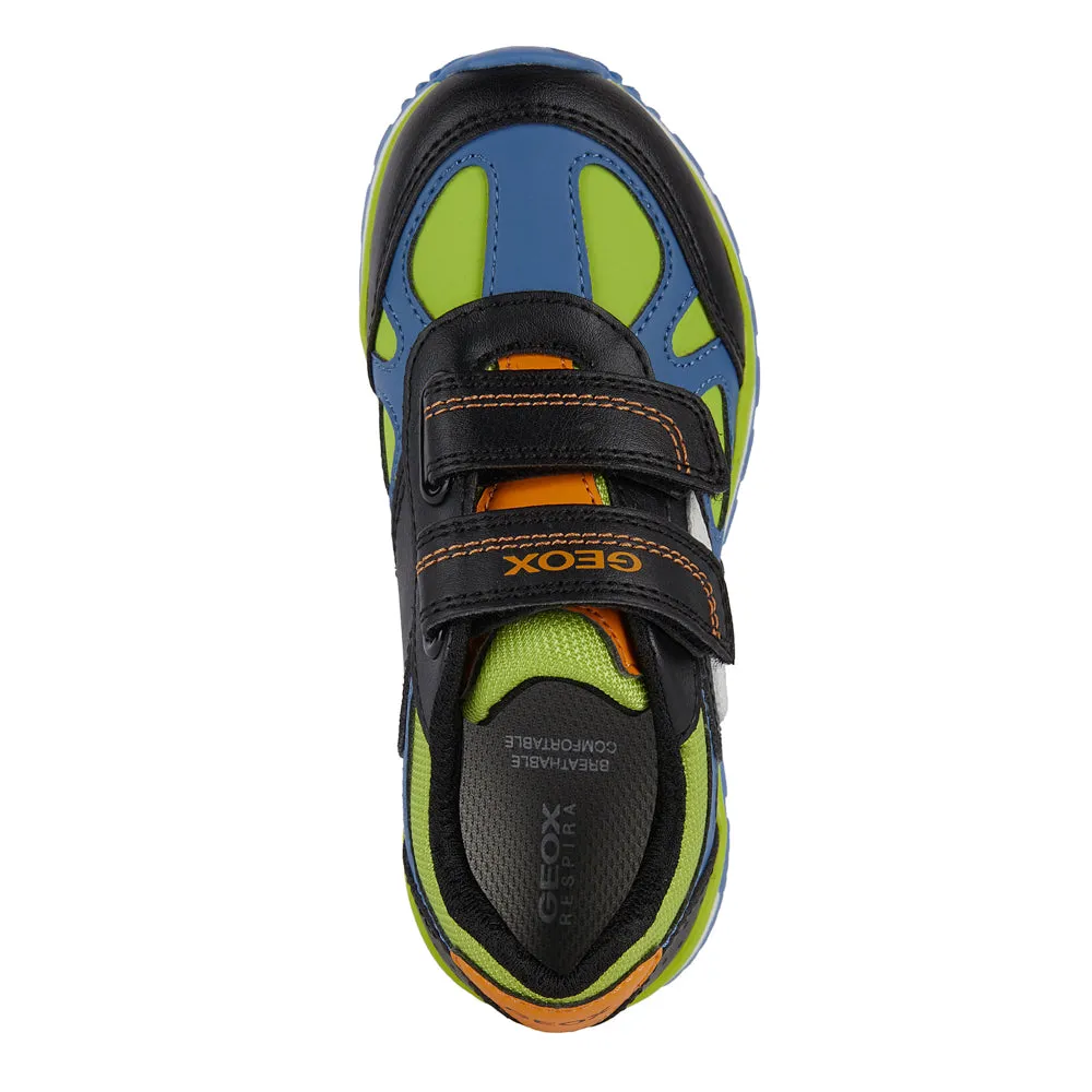 Geox J Pavel D - GBK NYLON LIME/BLACK