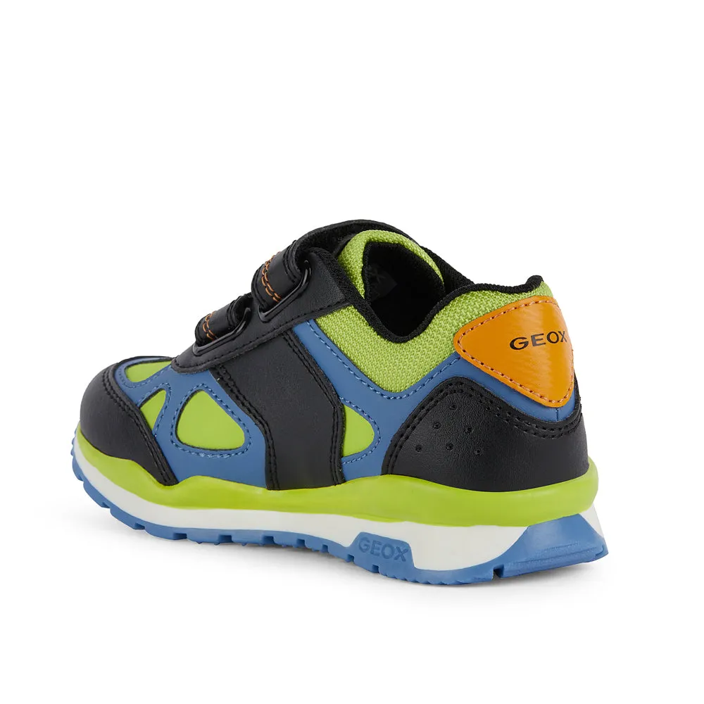 Geox J Pavel D - GBK NYLON LIME/BLACK