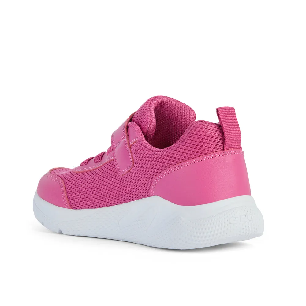 GEOX J Sprintye G.B - MESH GEOBUCK FUCHSIA