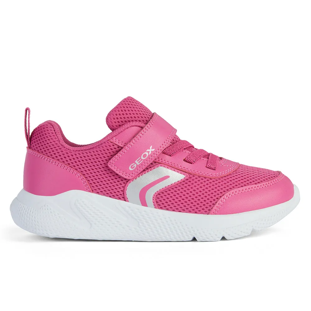 GEOX J Sprintye G.B - MESH GEOBUCK FUCHSIA