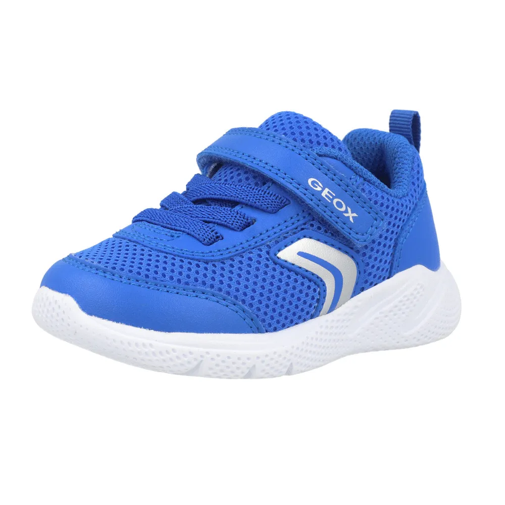 Geox Sprintye Royal Blue Baby Sneakers