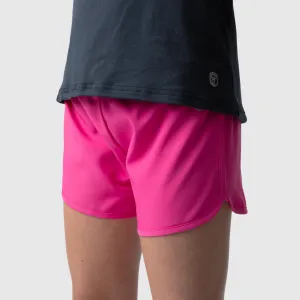 Girls Track Shorts (Pink)