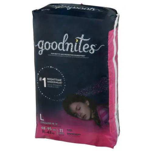 Goodnites Nighttime Underwear