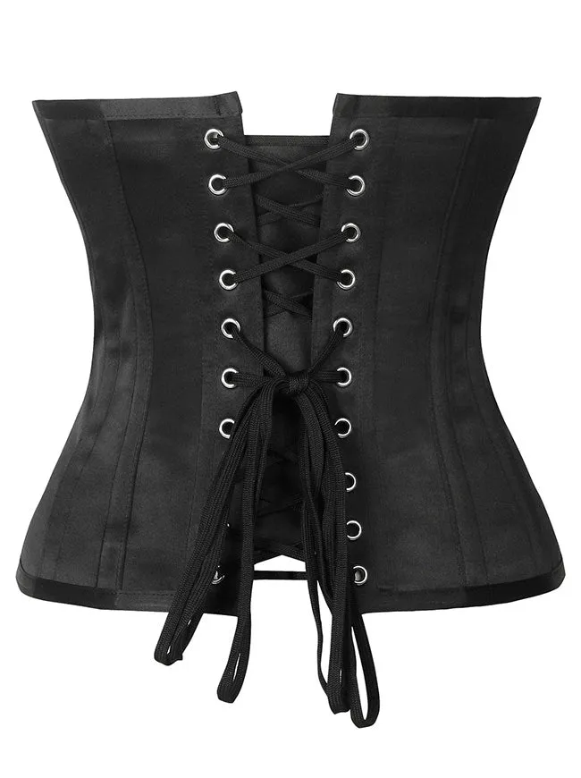 Gothic Classic Steel Boned Underbust Waist Training Corset