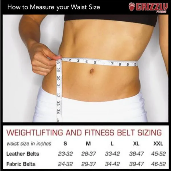 Grizzly 6" Pacesetter Padded Leather Weight Belt