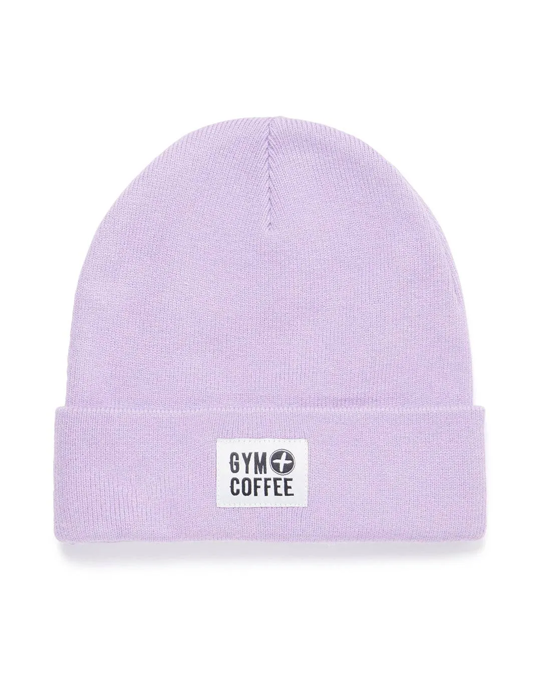 Gym Coffee Knit Beanie - Deep Lilac