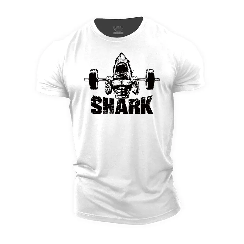 Gym Shark Cotton T-Shirt
