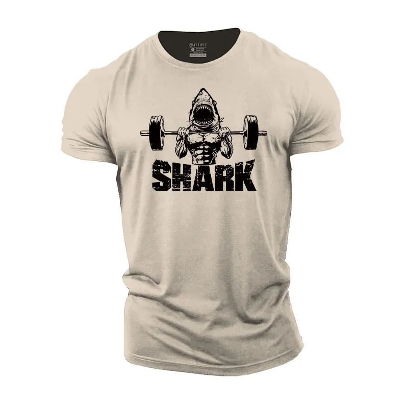 Gym Shark Cotton T-Shirt