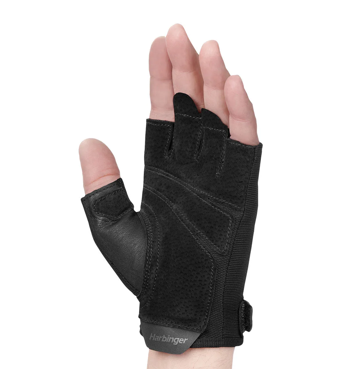 Harbinger Power Weight Lifting Gloves 2.0 - Black