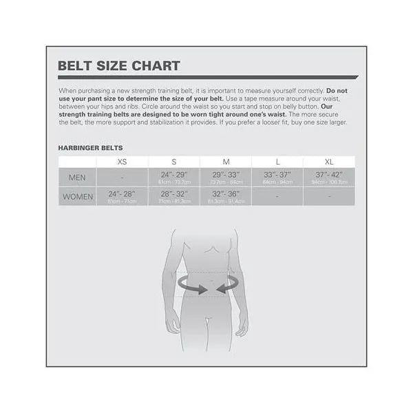 Harbinger Womens 5 inch Foam Core Belt