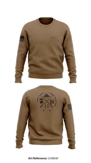 Hard Rock Company Store 1 Core Men's Crewneck Performance Sweatshirt - GyreHP