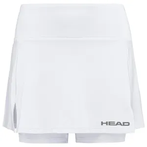 HEAD Womens Club Basic Badminton Skort - White