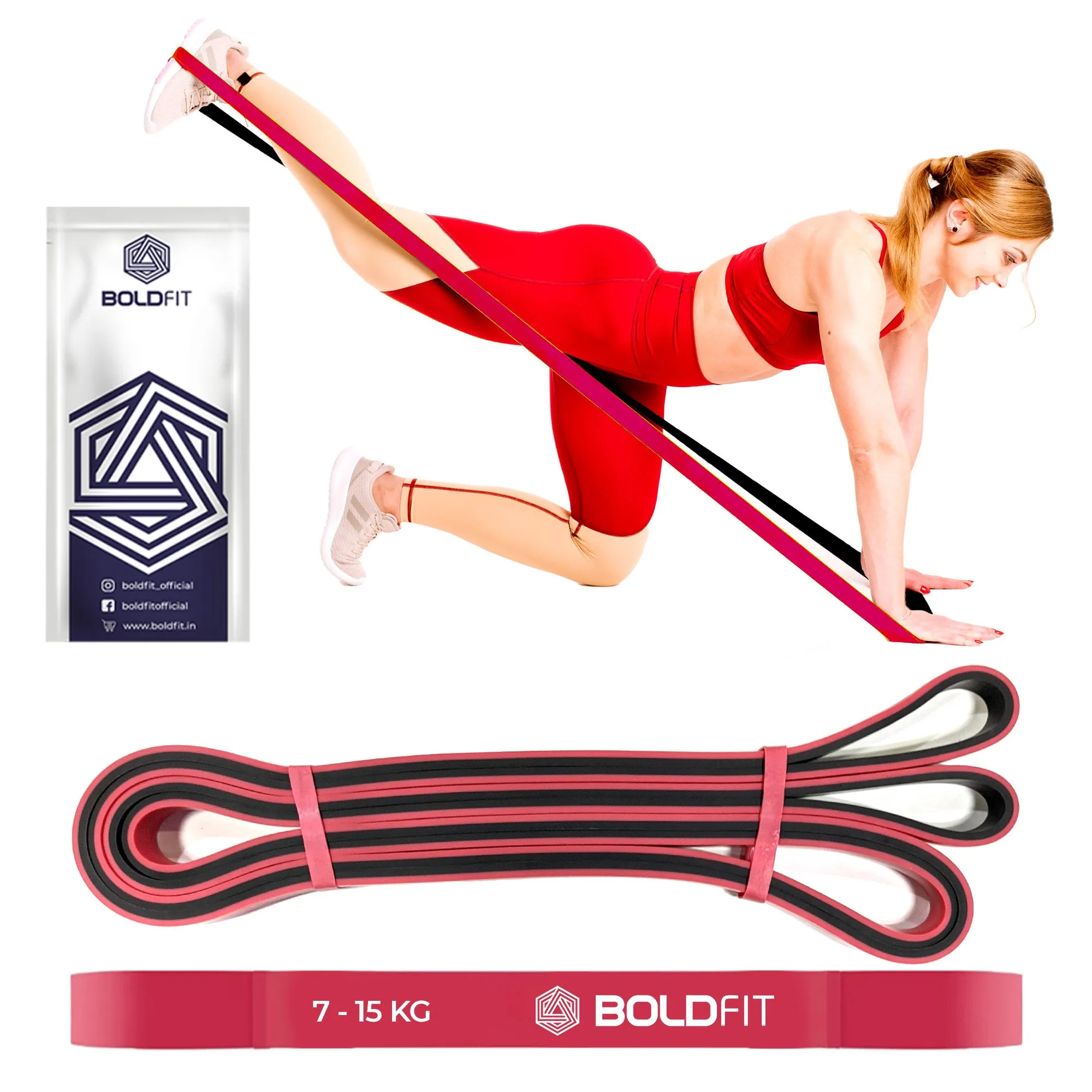Heavy Resistance Bands - Dual Colour
