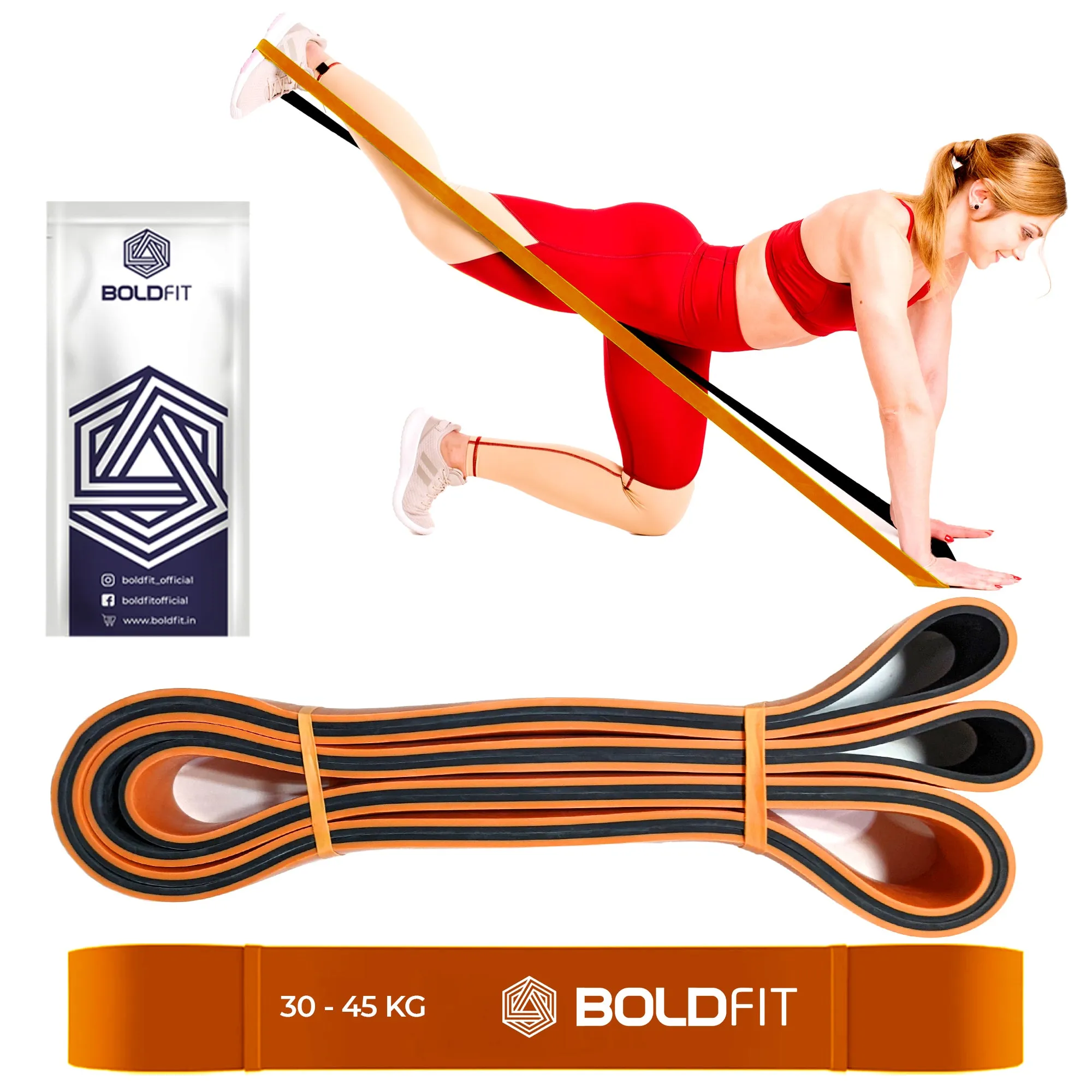 Heavy Resistance Bands - Dual Colour