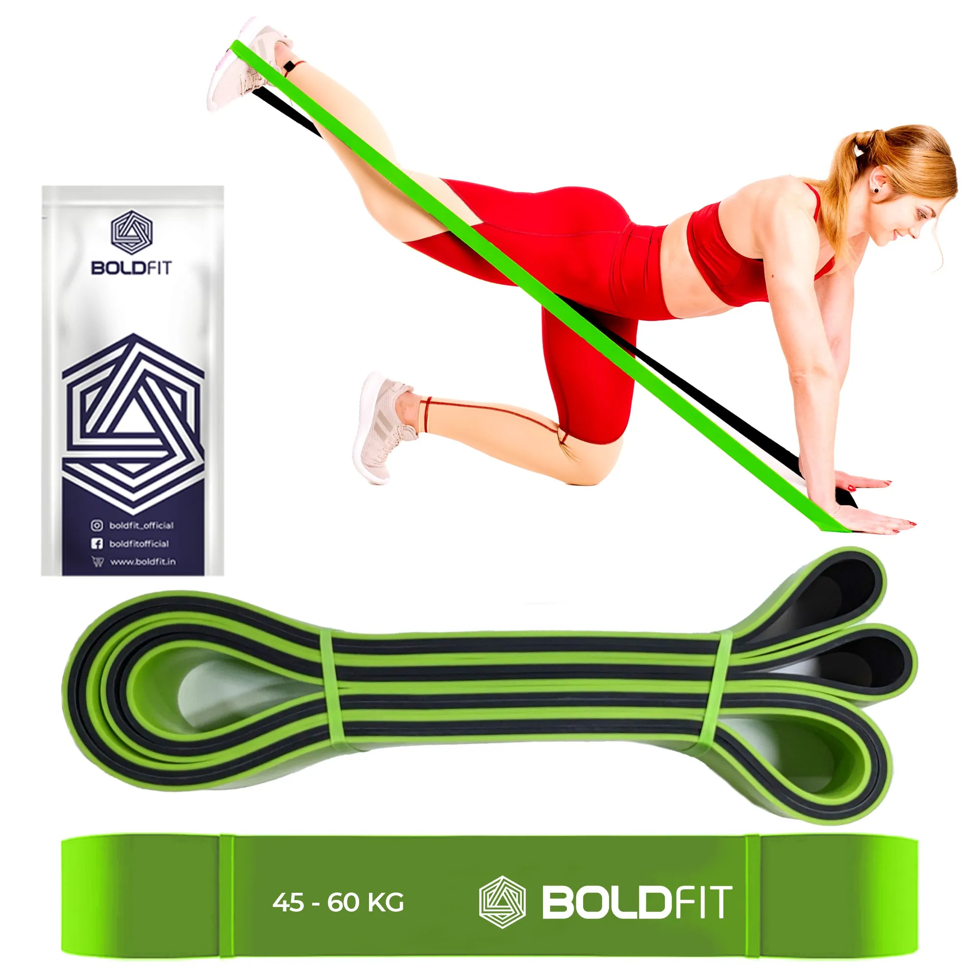 Heavy Resistance Bands - Dual Colour