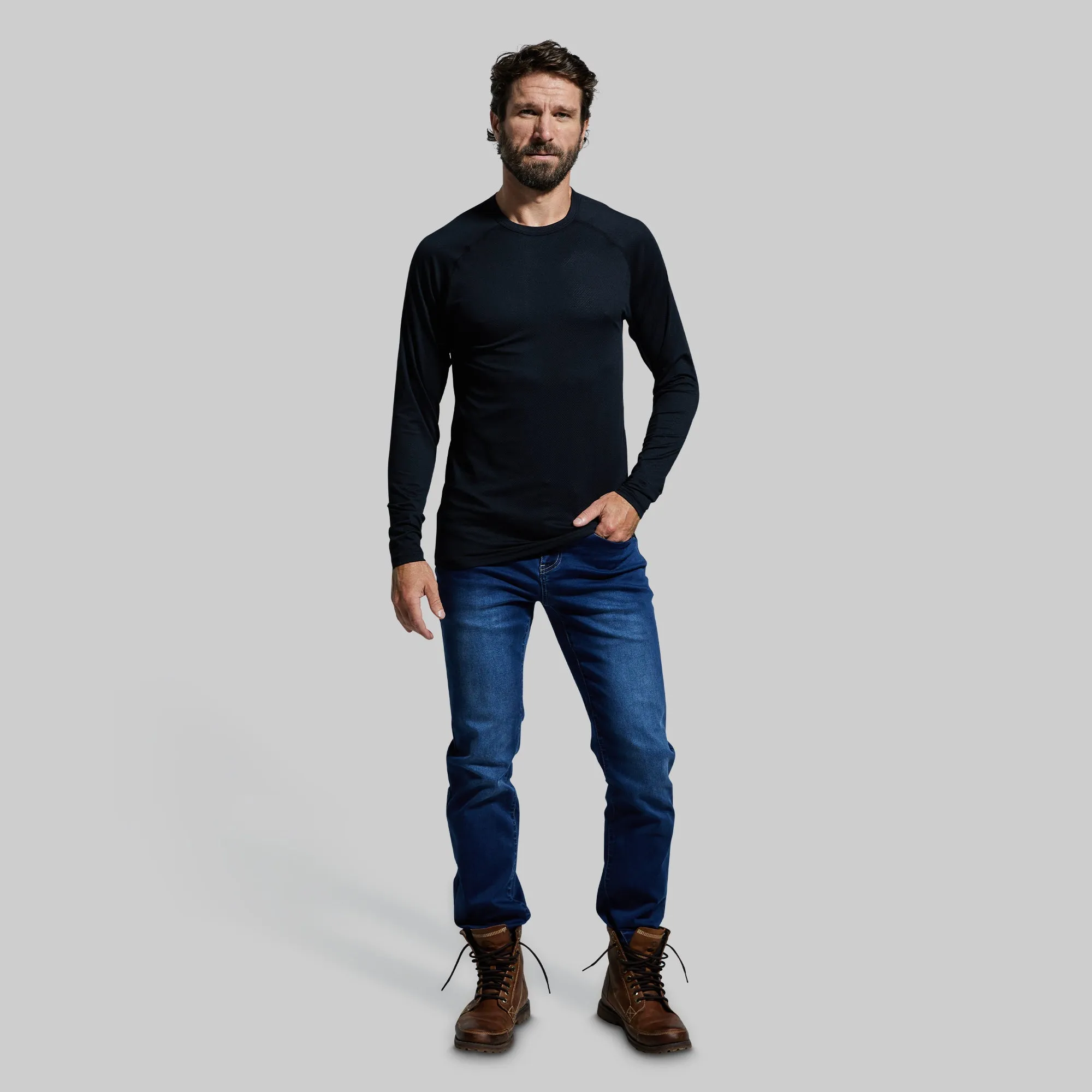 Heritage Raglan (Black)