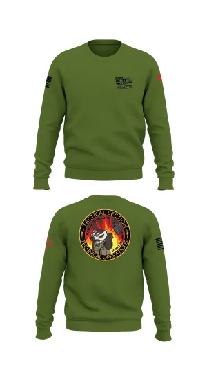Hostage Rescue Team / Technical Operations Squad Store 1 Core Men's Crewneck Performance Sweatshirt - 93641543303