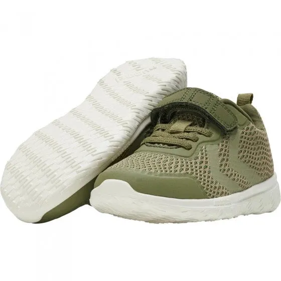 Hummel  Actus Junior Deep Lichen Green Trainers