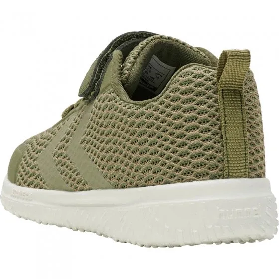 Hummel  Actus Junior Deep Lichen Green Trainers