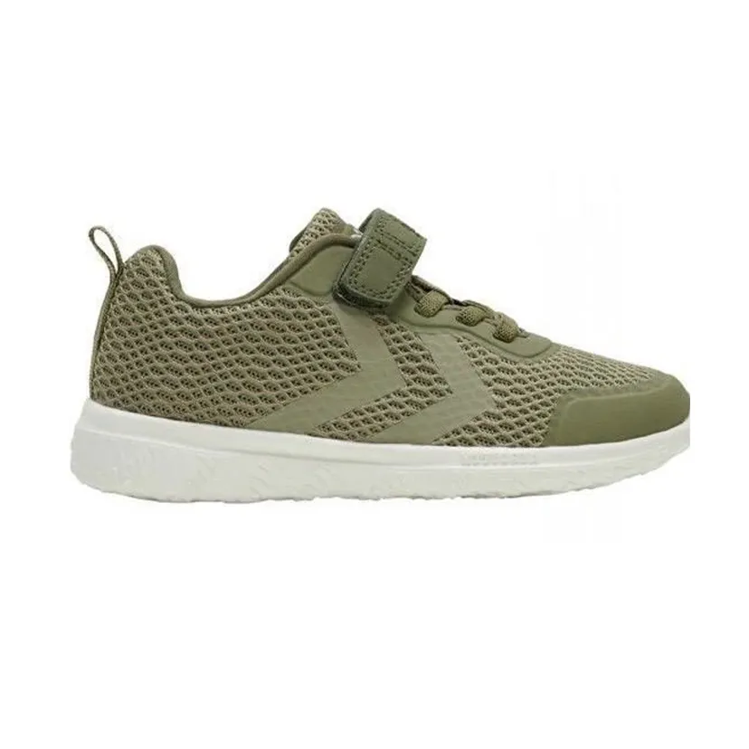 Hummel  Actus Junior Deep Lichen Green Trainers