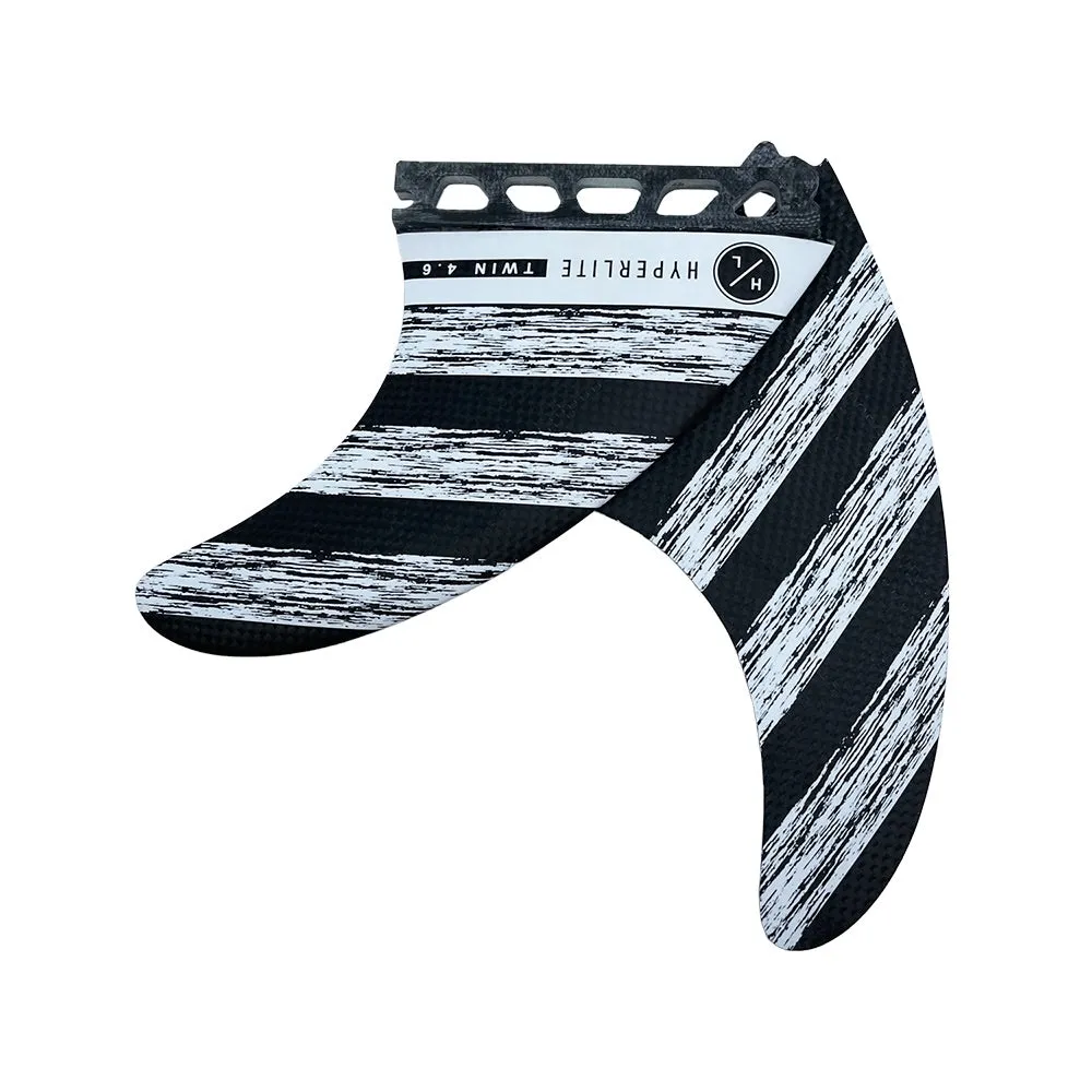 HYPERLITE 4.6 CARBON TWIN FIN PAIR